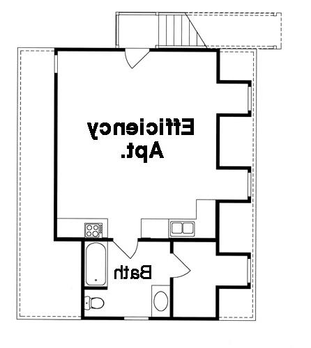 Garage Apt. image of HANSON II House Plan